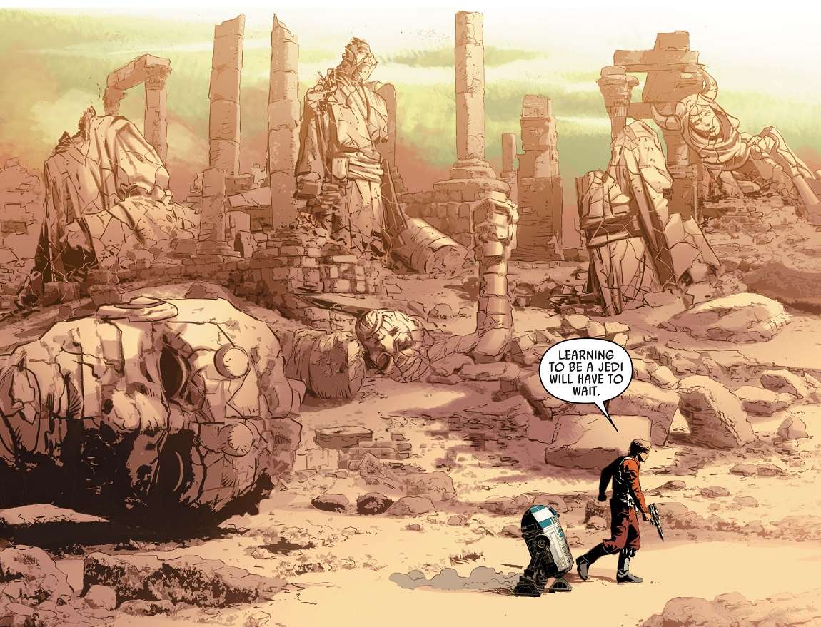 Vrogas Vas Jedi Temple Vader Down