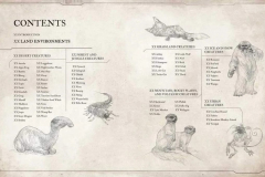 Bestiary Volume 1 List Contents pag. 1
