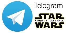 star wars comics sticker pack
