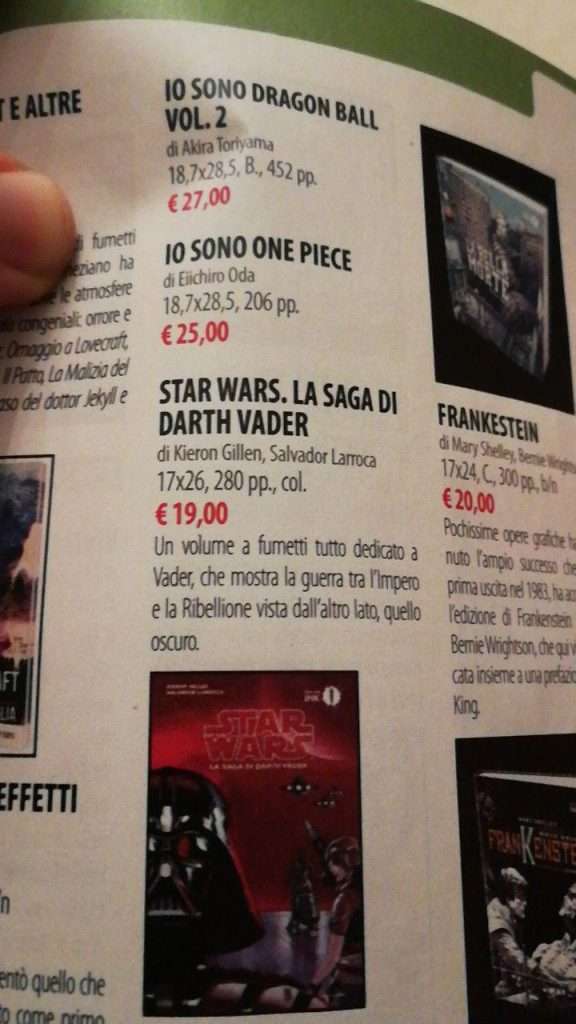 la saga di darth vader mondadori