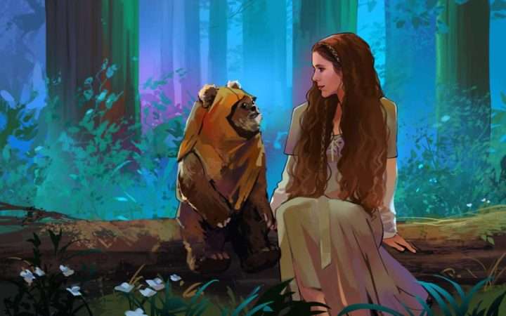 Leia Ewok Women of the Galaxy