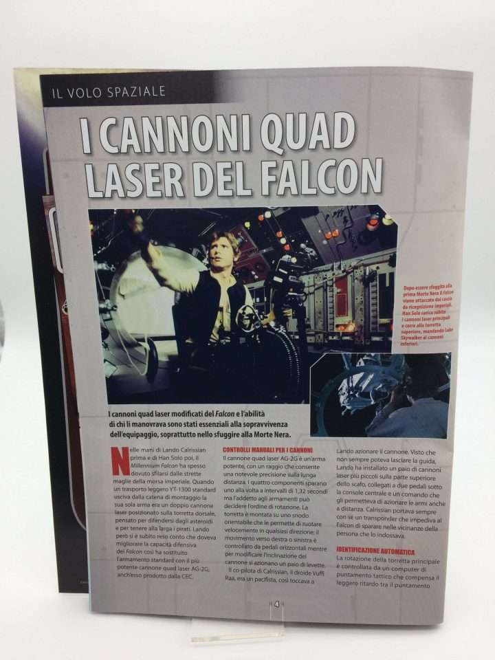 Millenium Falcon De Agostini fascicolo 3