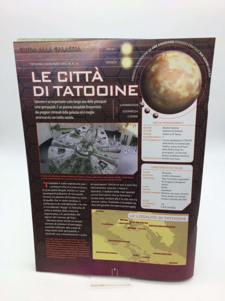 Millenium Falcon De Agostini fascicolo 2