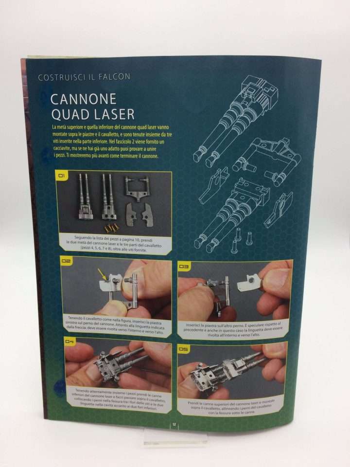 Millenium Falcon De Agostini fascicolo 1