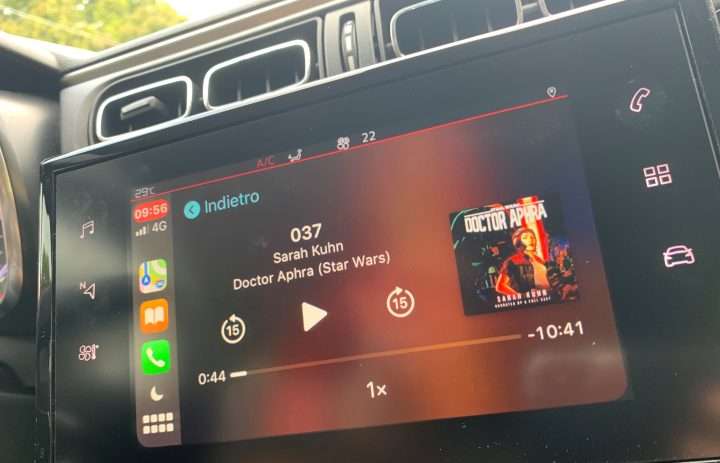 audiolibri di star wars apple car play