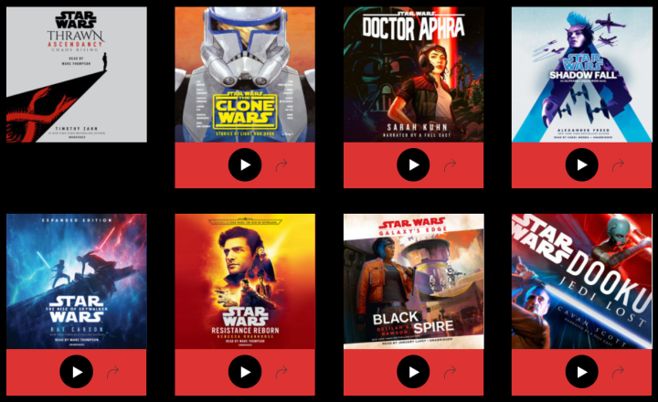 audiolibri di star wars penguin random house audio