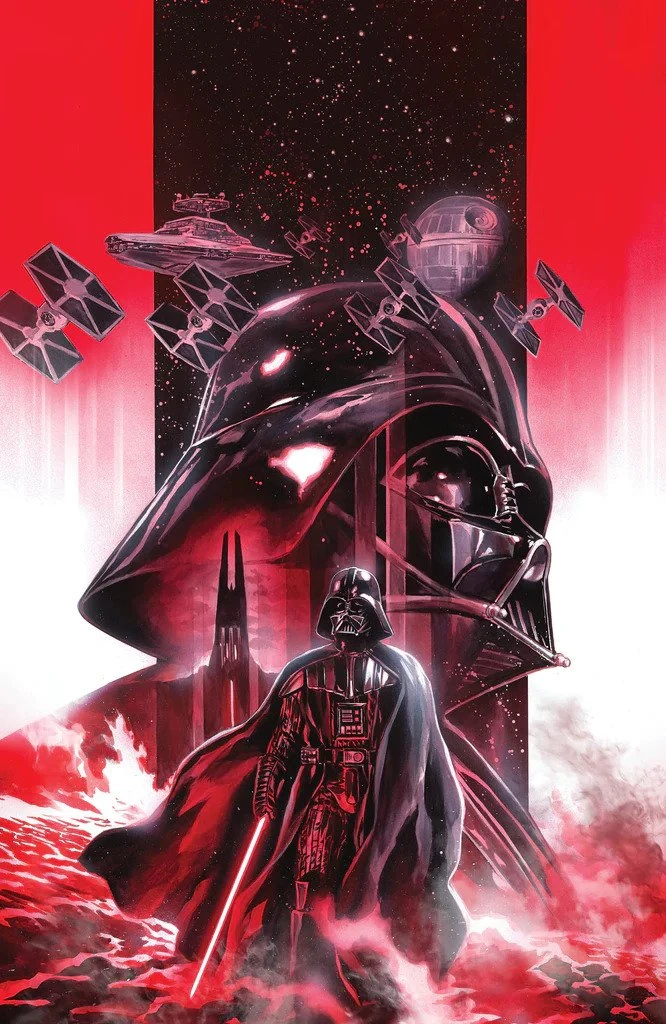 Darth Vader Black White Red Variant 1