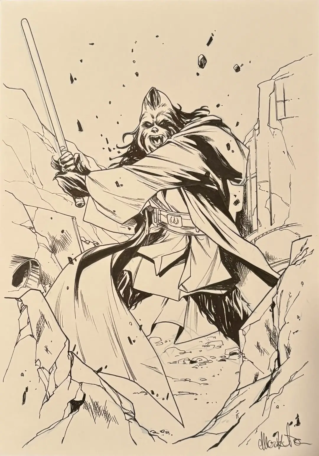 La splendida commission di Marika Cresta per il nostro Riccardo