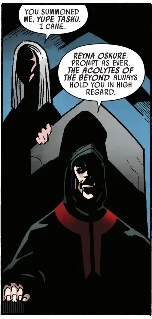 Yupe Tashu e Reyna Oskure: il lato oscuro contro la Nuova Repubblica