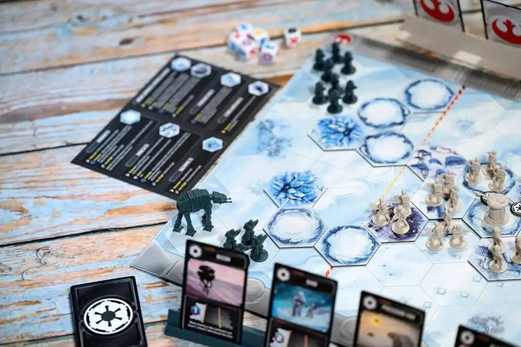 Asmodee Battaglia di Hoth Esempio Gioco