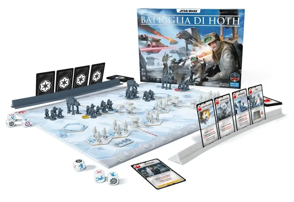 Asmodee Battaglia di Hoth Setup