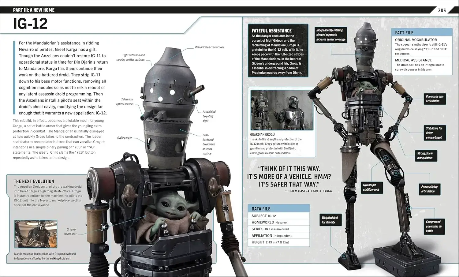 The Mandalorian Visual Guide IG12